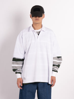 
                
                    Load image into Gallery viewer, FreshService Pique Jersey S/S Polo (White)
                
            