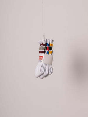 
                
                    Load image into Gallery viewer, Healthknit Women&amp;#39;s 3-Line 3P Socks (Multicolour)
                
            