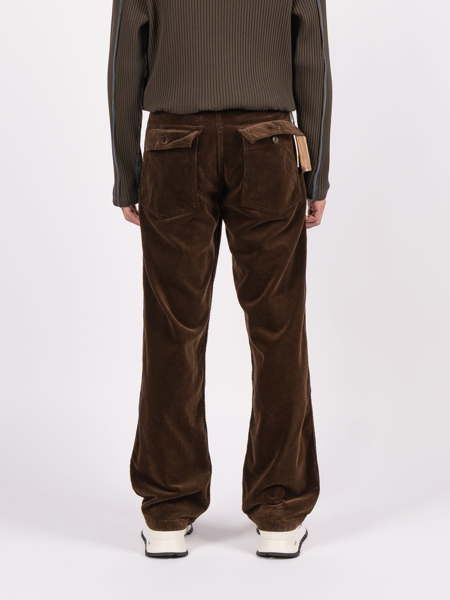 orSlow US Army Fatigue Corduroy Pants (Dark Brown)