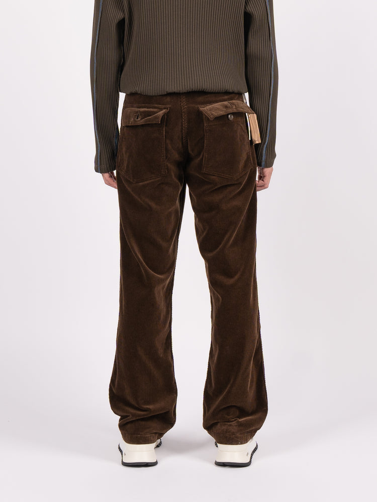 
                
                    Load image into Gallery viewer, orSlow US Army Fatigue Corduroy Pants (Dark Brown)
                
            