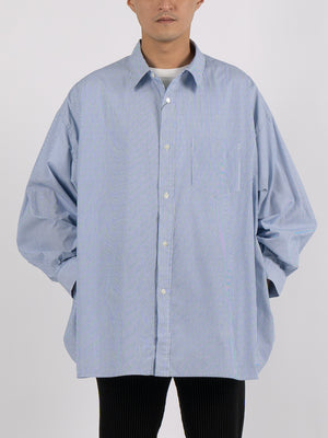 FreshService Corporate Stripe Regular Collar Shirt (Narrow Stripe)