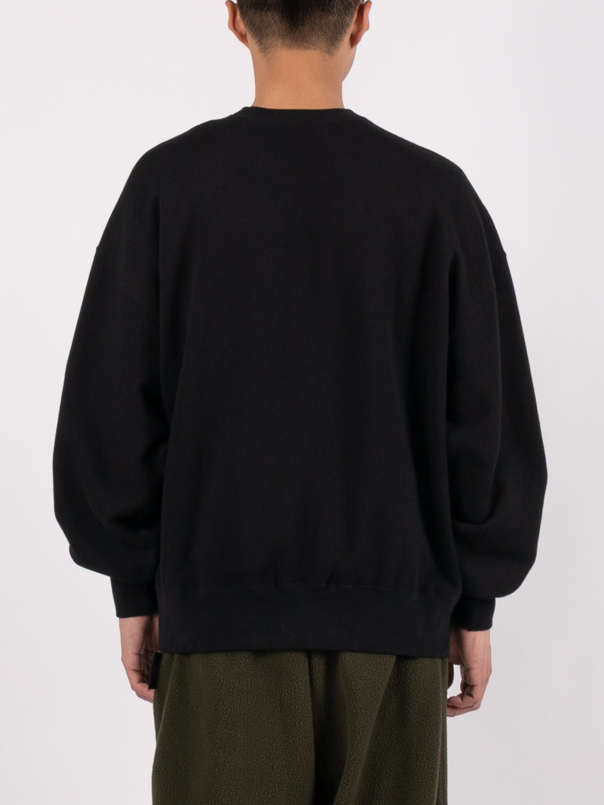 FreshService Light OZ Crew Neck Sweat (Black)