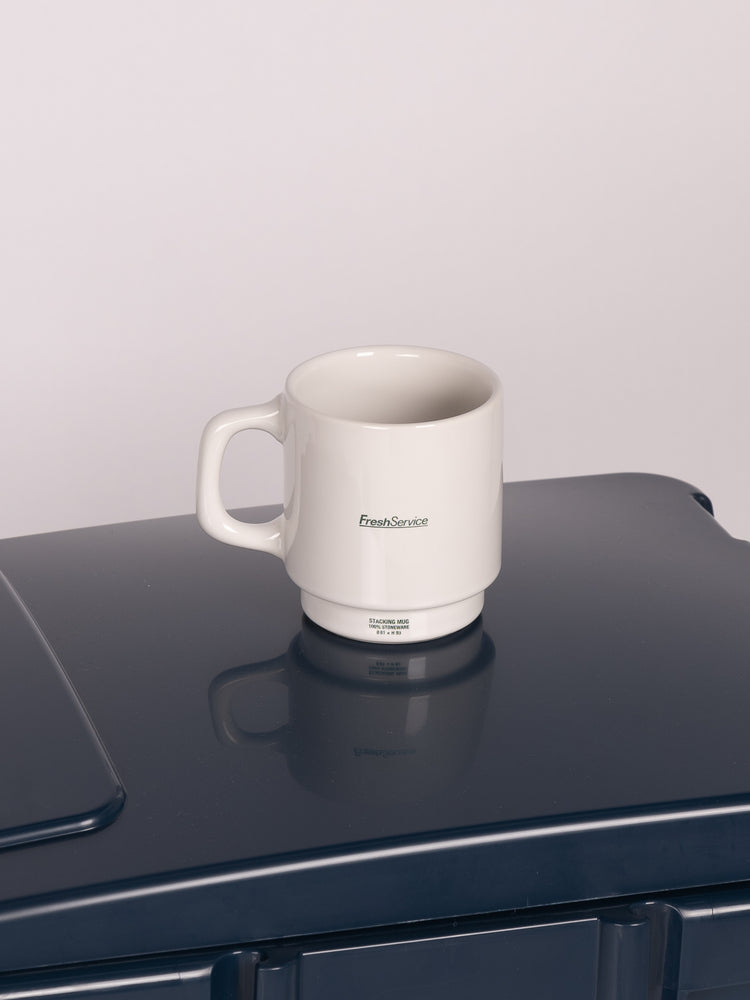 FreshService Stacking Mug (Green Print)