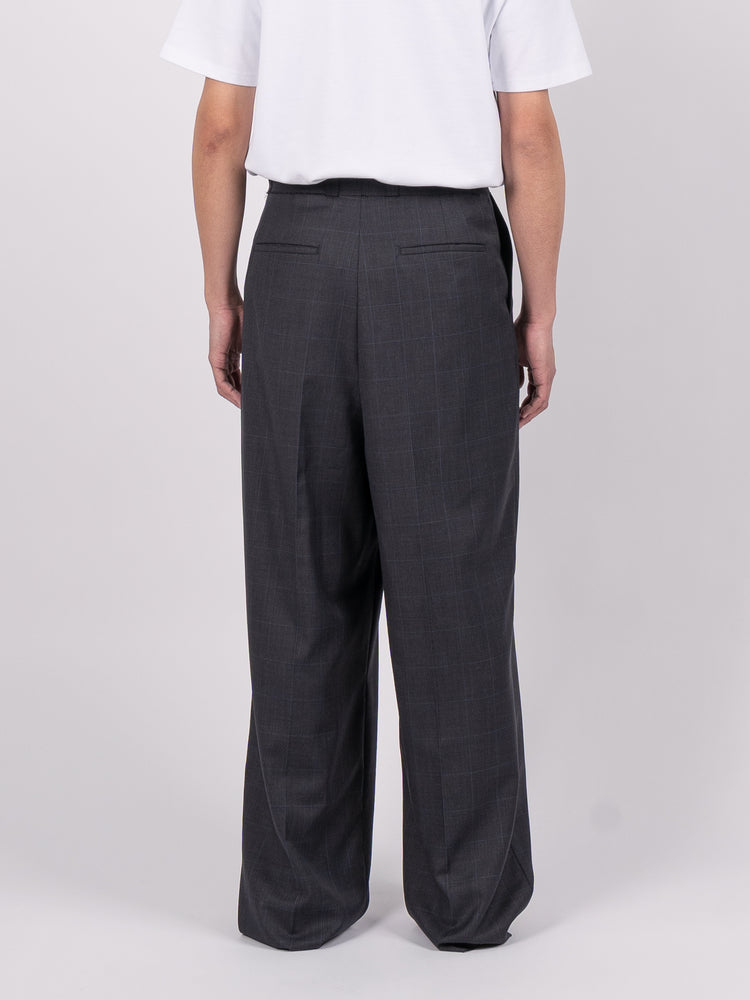 CODA Dark Grey Wide Tailored Pants (Grey)