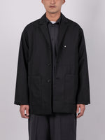 CODA Black High Count Gabardine Futuro Blazer (Black)