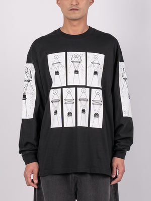 
                
                    Load image into Gallery viewer, The Trilogy Tapes Enlarger Illuminations L/S T-Shirt (Black)
                
            