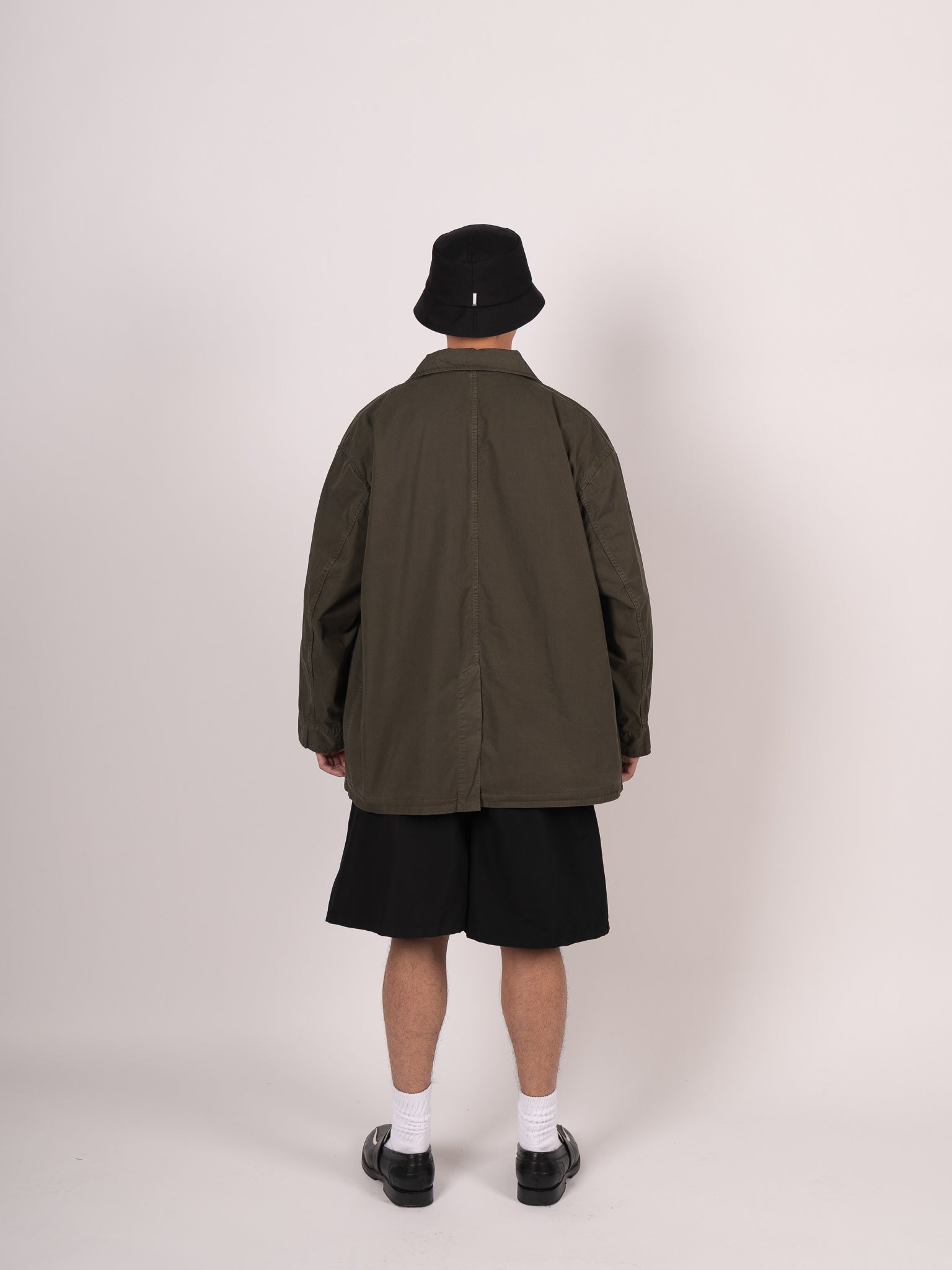 FreshService Overdyed Left Twill Engineer Jacket（橄欖色）