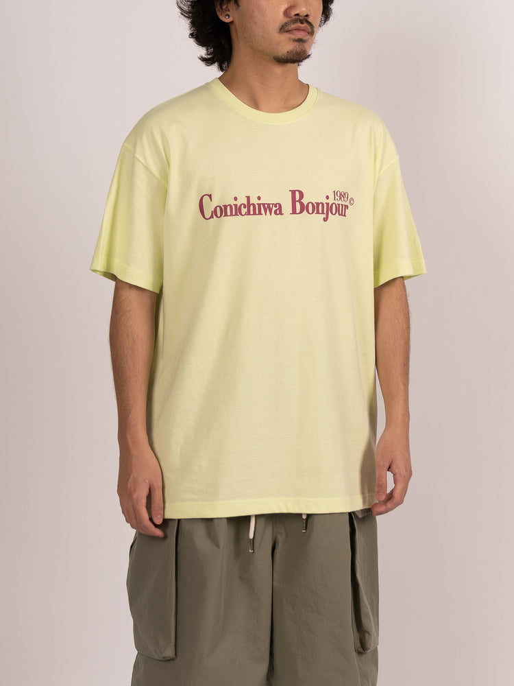 CONICHIWA bonjour Cb Logo Tee (Neon)