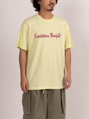CONICHIWA bonjour Cb Logo Tee (Neon)