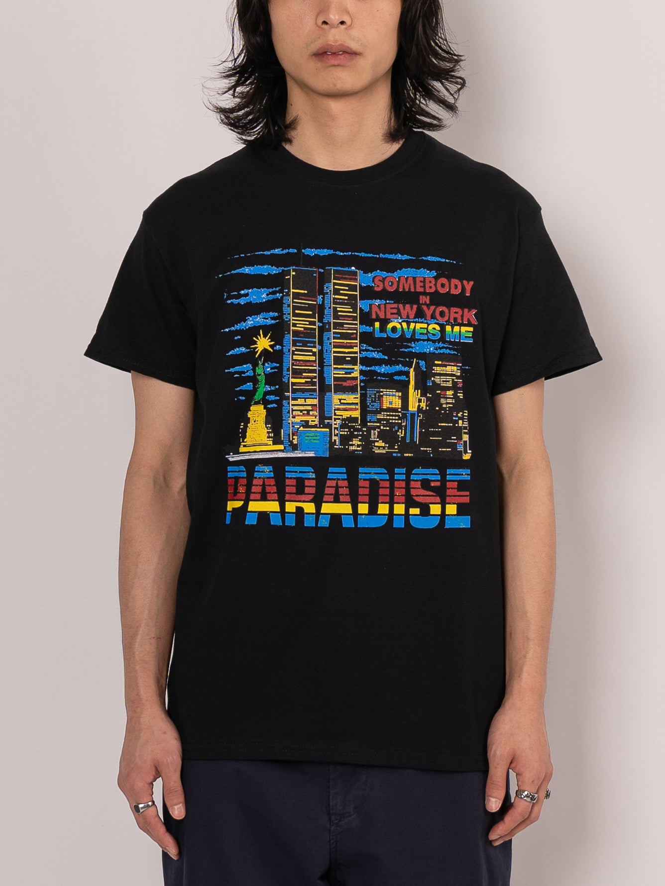PARADISE NYC Somebody Loves Me SS Tee (Black)