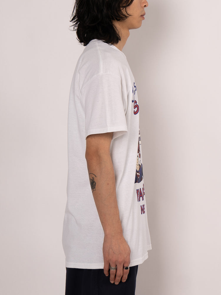 
                
                    Load image into Gallery viewer, PARADISE NYC Jesus Is Our Super Hero SS Tee (White)
                
            