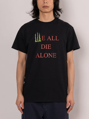 
                
                    Load image into Gallery viewer, PARADISE NYC We All Die Alone SS Tee（黑色）
                
            