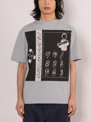 The Trilogy Tapes 123456789 T-shirt (灰色)