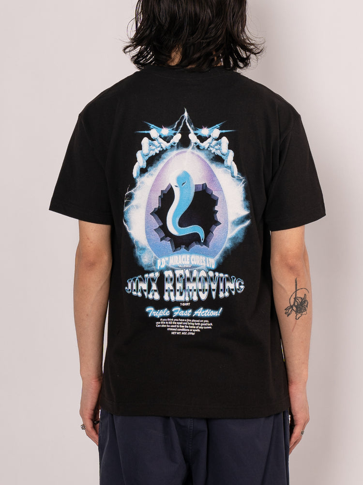 PLAYDUDE Jinx Removing Tee (Black)（黑色）