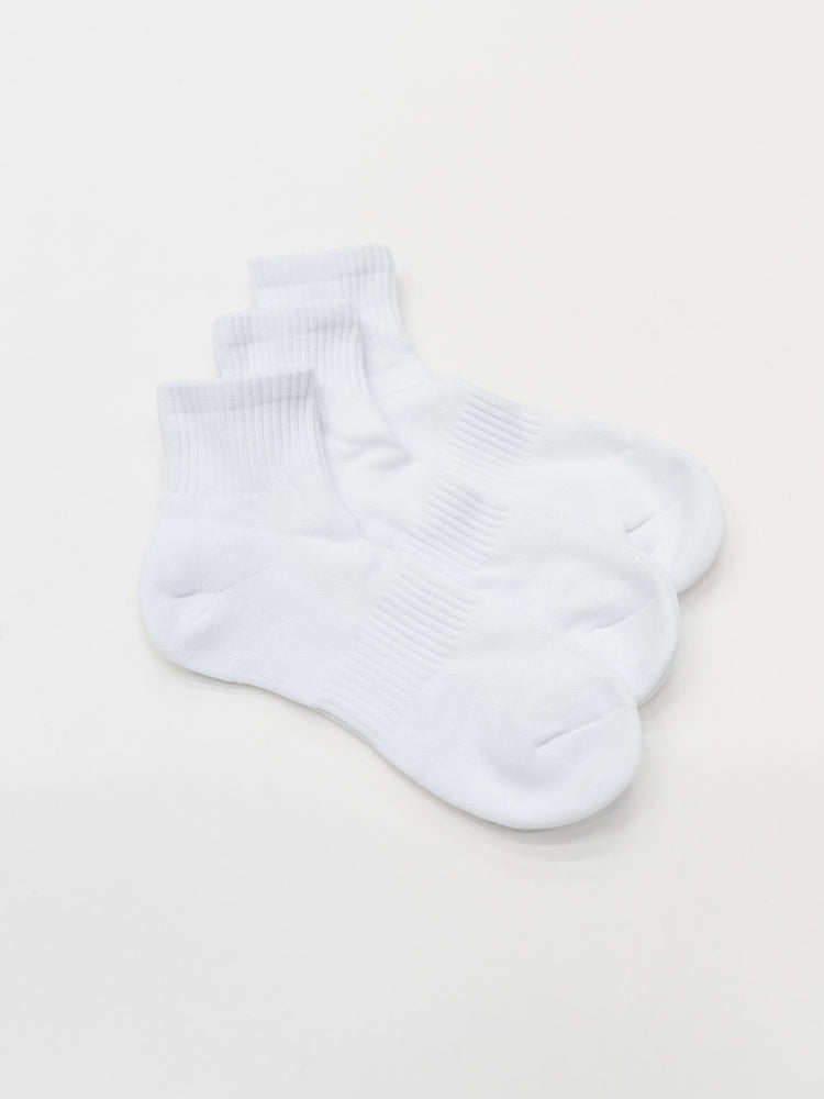 
                
                    Load image into Gallery viewer, FreshService Original 3-Pack Short Socks (White)
                
            