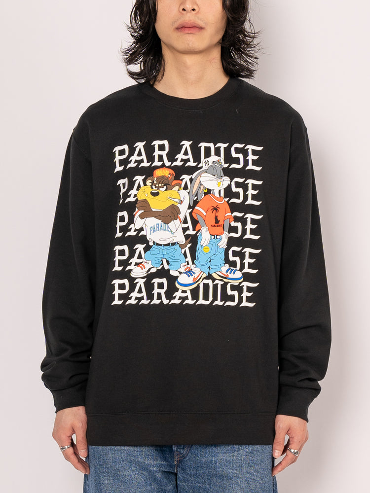 
                
                    Load image into Gallery viewer, PARADISE NYC Kris Kross Crew (Black)
                
            