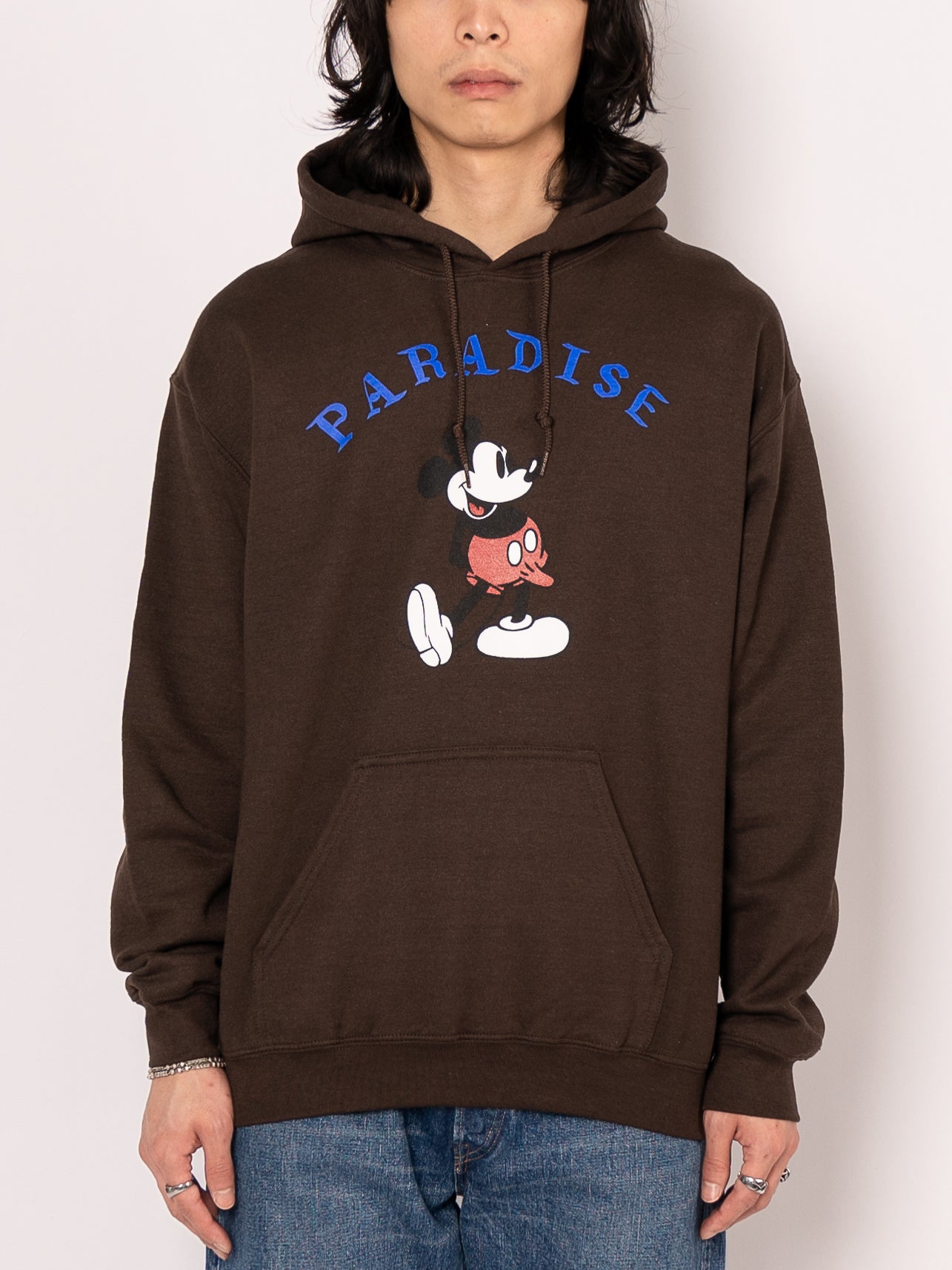 PARADISE NYC Mickey Boner Hood(啡色)