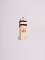Healthknit Classic Color Scheme 3-Line 3P Socks (Multicolor)