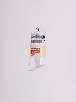 
                
                    Load image into Gallery viewer, Healthknit 2-Line 3P Socks (Navy/Grey/Black)
                
            