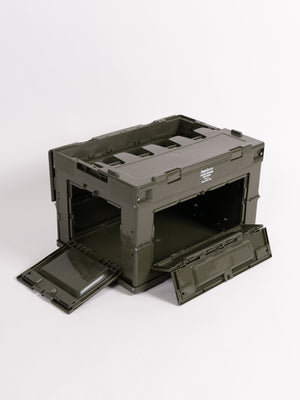 
                
                    Load image into Gallery viewer, FreshService Folding Container w/ 2 Doors (Olive)
                
            