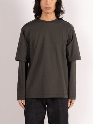 
                
                    Load image into Gallery viewer, AFFXWRKS Dual Sleeve T-shirt (Soft Black)
                
            
