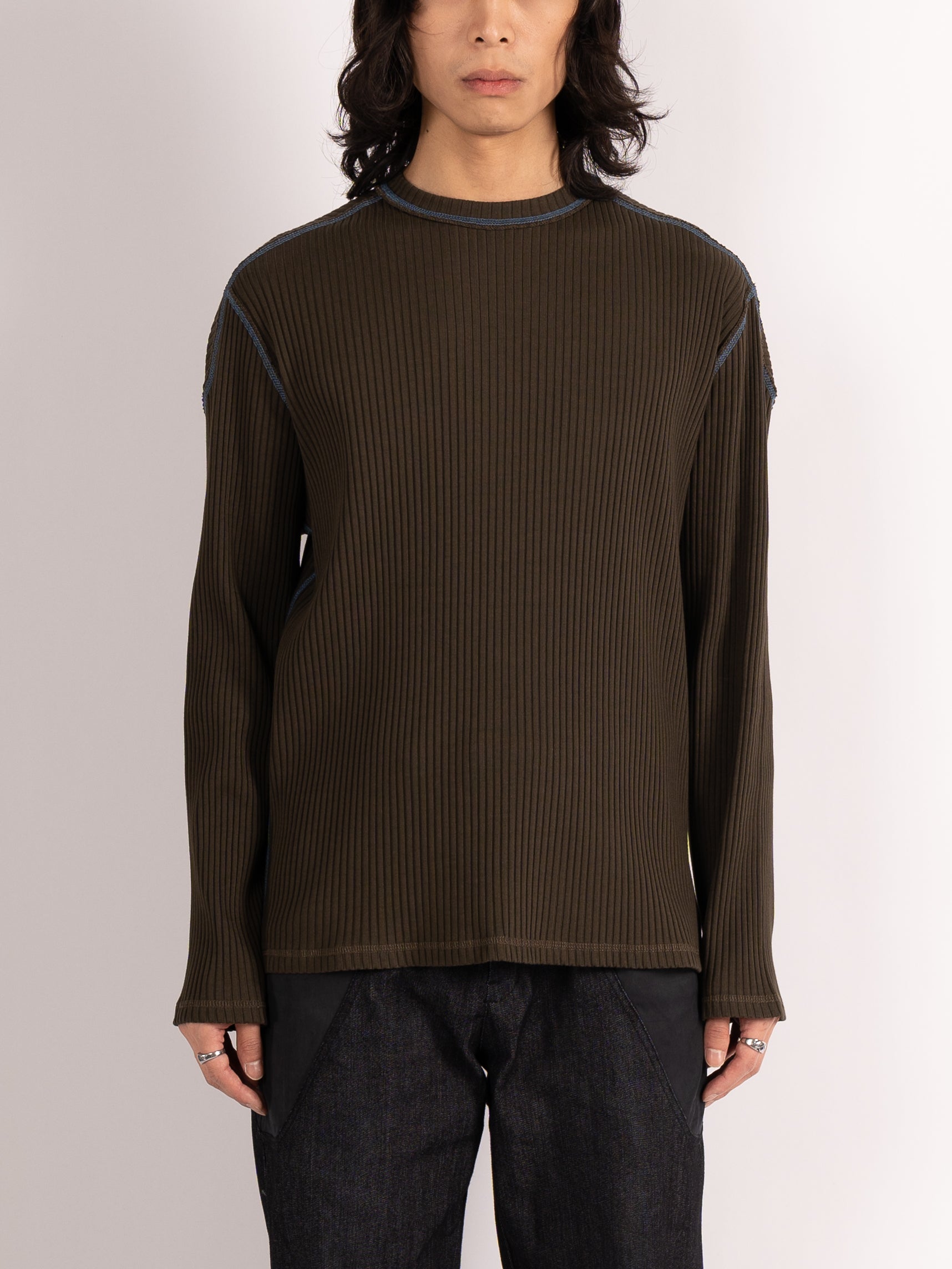 AFFXWRKS Boxed T-shirt (Olive Brown)