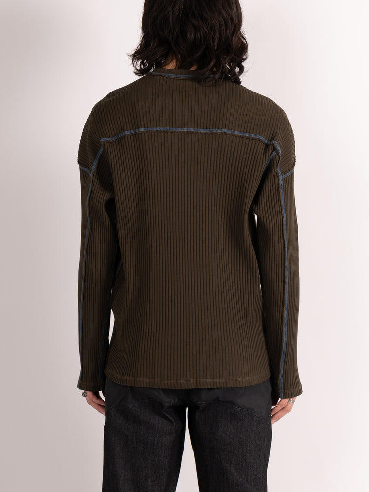 AFFXWRKS Boxed T-shirt (Olive Brown)