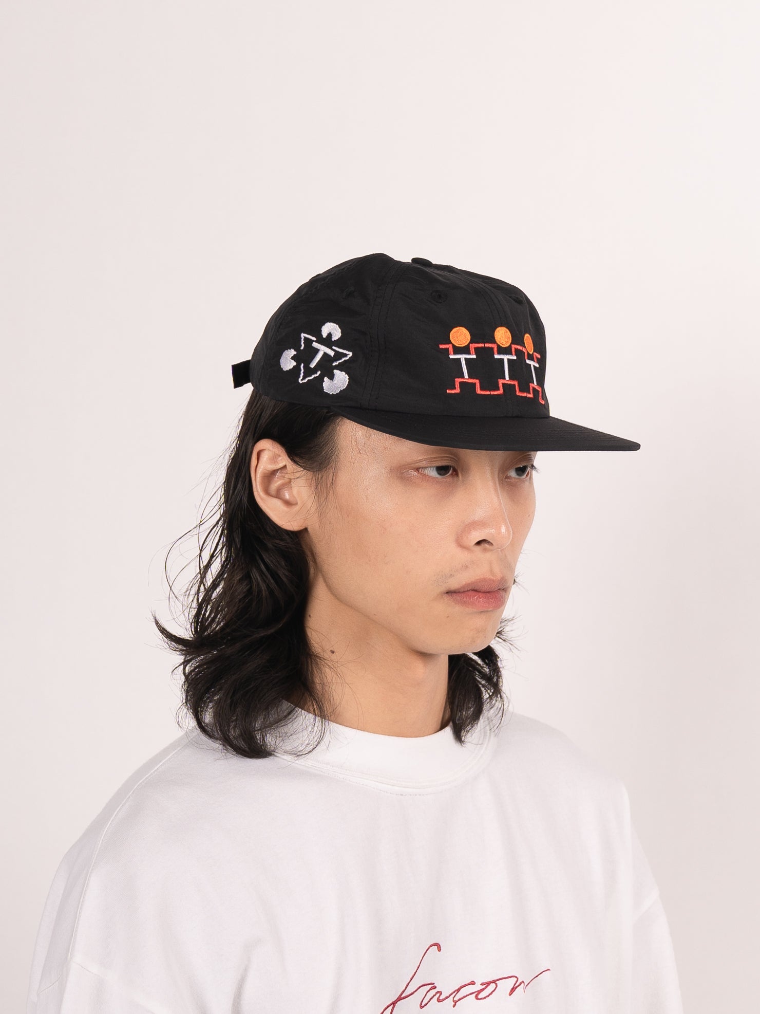 The Trilogy Tapes TTT Multi Logo Baseball Cap (Black)