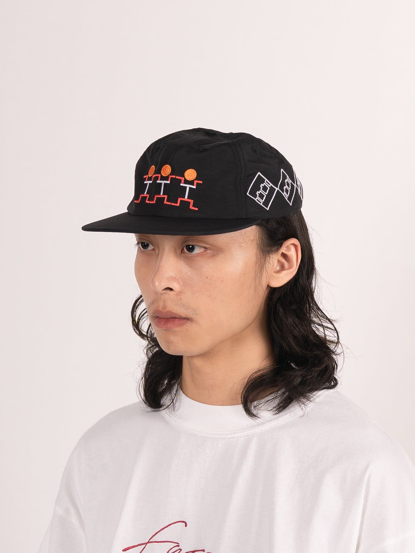 The Trilogy Tapes TTT Multi Logo Baseball Cap (Black)