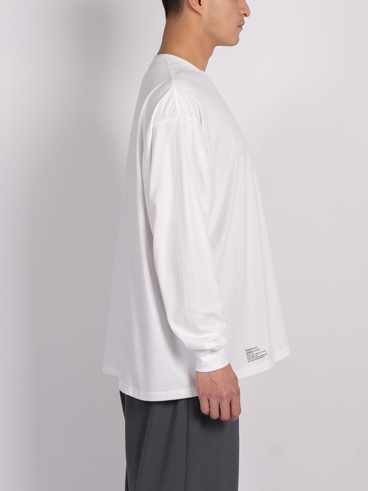 FreshService 2-Pack Oversized L/S Tee (White)