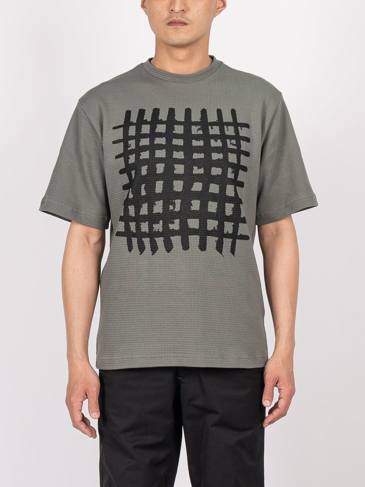 GR10K Erik Cruel Mesh S/S T-Shirt (Convoy Grey)