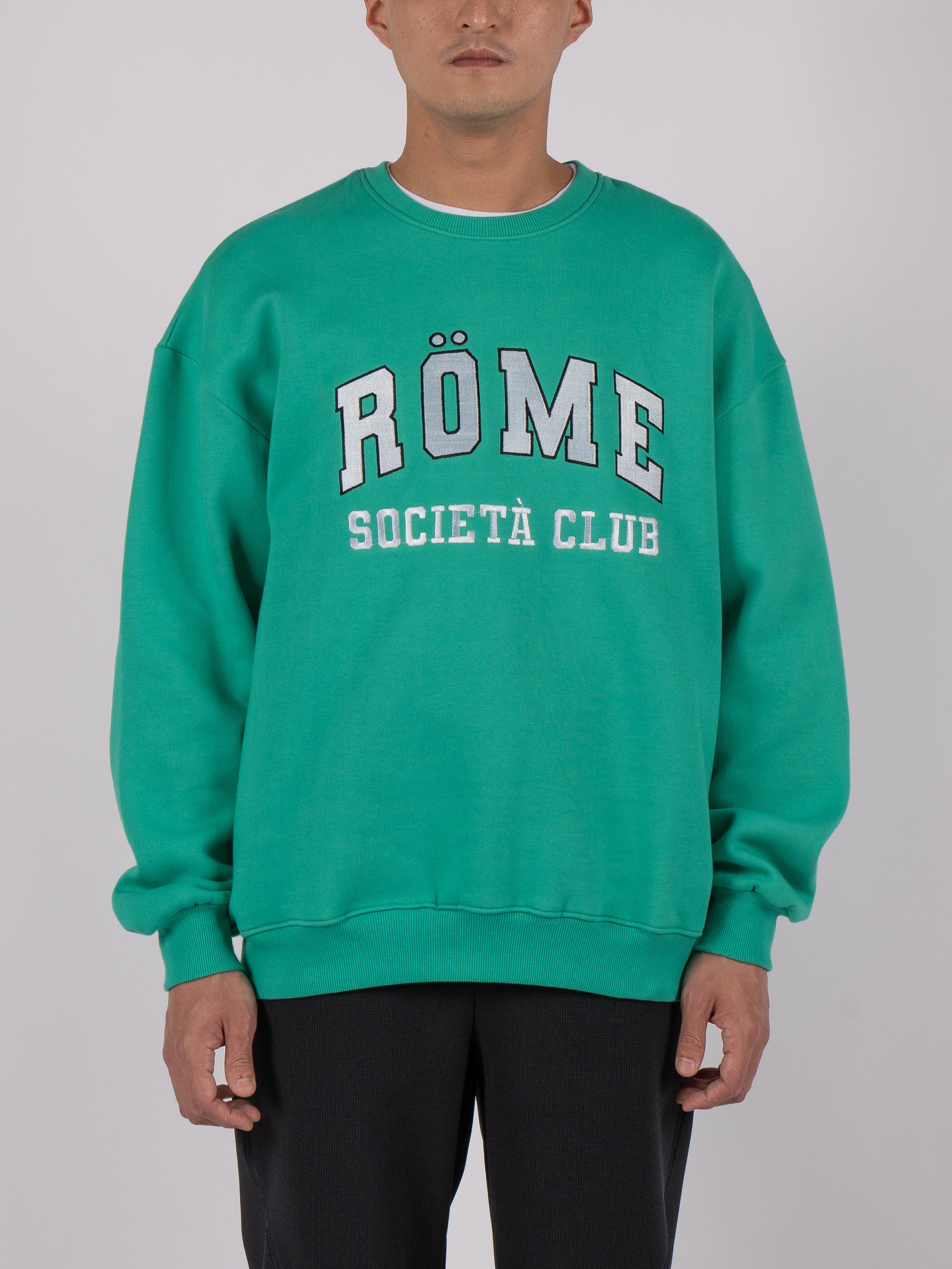 CONICHIWA bonjour French Univ Sweater (Mint Green)