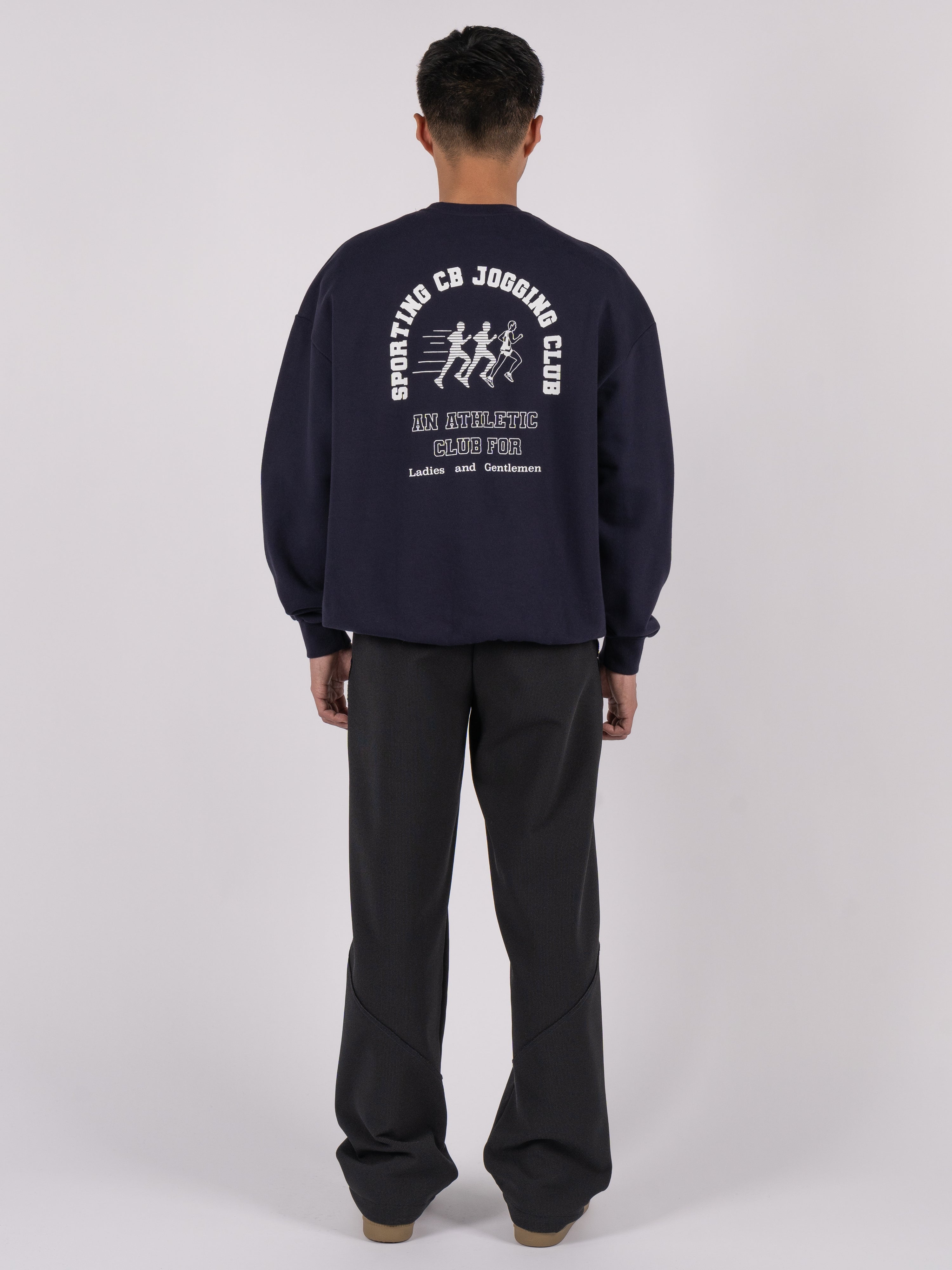 CONICHIWA bonjour Jogging Sweater (Navy)