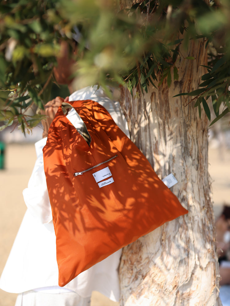 Little Ears Craft Bag 2.0 (Sand/ Amber Orange）