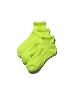 FreshService Original 3-Pack Short Socks (Yellow)